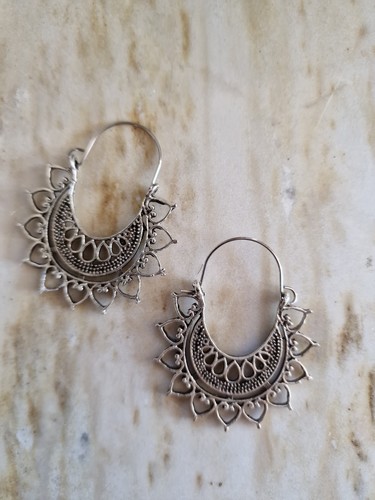 Boho mandala hippie ohrringe - boho,
