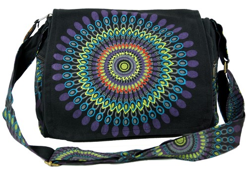 Schultertasche hippie tasche - hippie,