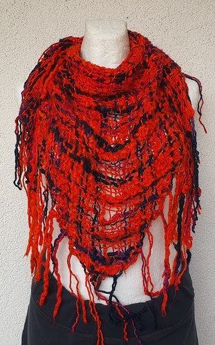 Tuch schal stola orange - tuch, goa