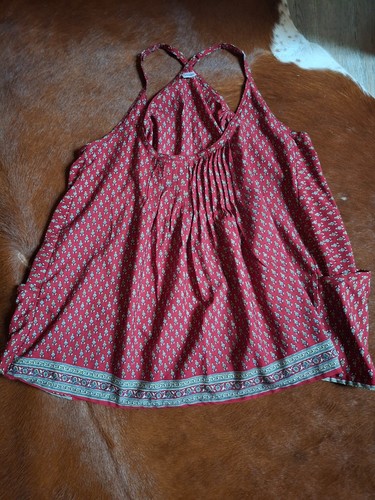 Hippietop 100 seide rot gr - *hippietop*100%, seide*rot*gr
