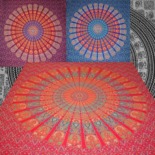 Tages decke mandala wandbehang - tages-decke,