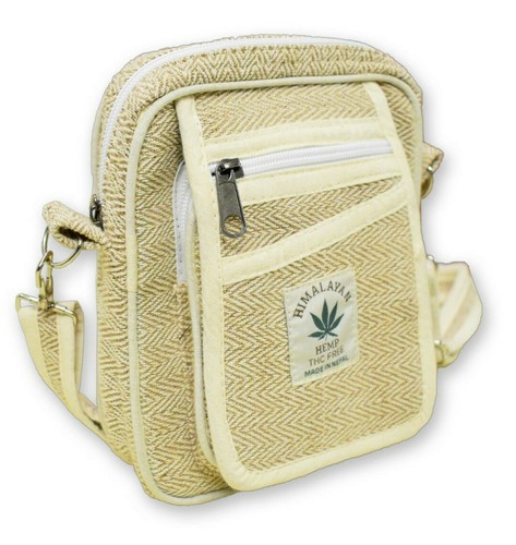 Hanf hemp tasche seitentasche - hanf,