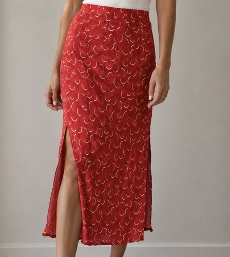 Roter midirock von - roter, ichi,