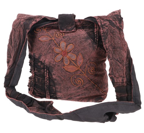 Boho schultertasche unikat - schultertasche,,